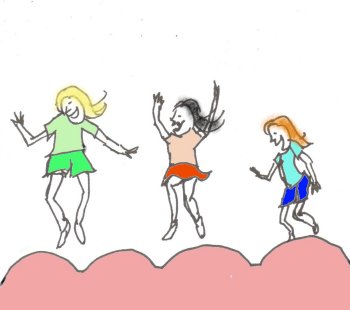 illustrationfriday word of week- bounce