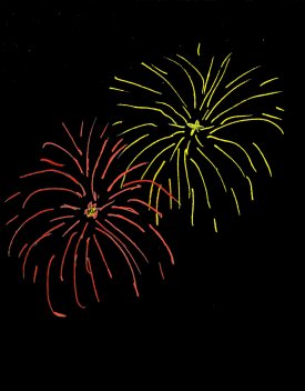 illustrationfriday word of week- Burst