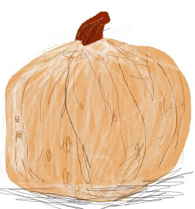 giant pumpkin, vegetable,Digital
