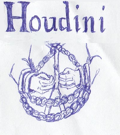 magic, houdini,chains, escape