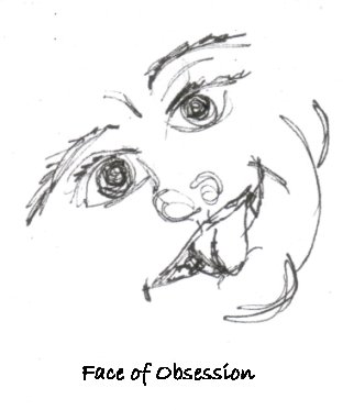 illustrationfriday word of week- obsession, my image