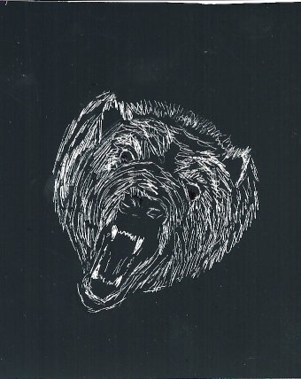 illustrationfriday word of week- Scary