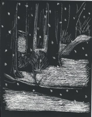 illustrationfriday word of week-silent