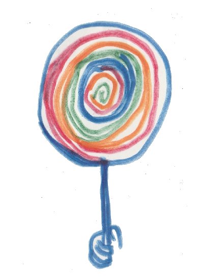spiral, lollipop