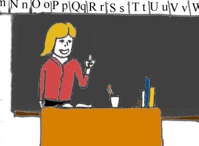 illustrationfriday word of week- teacher