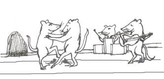 when cats away, mice will play